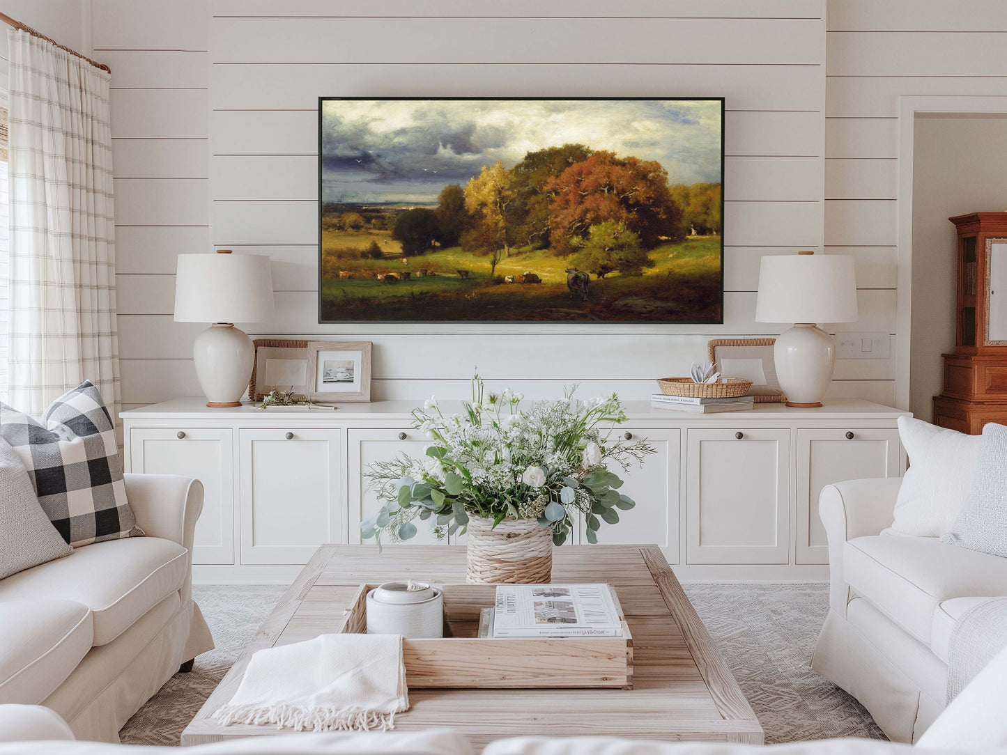 Autumn Pastures TV Art