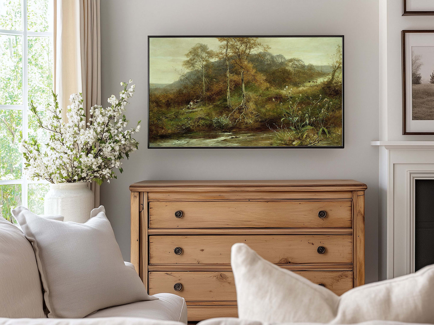 Playtime by the River TV Art