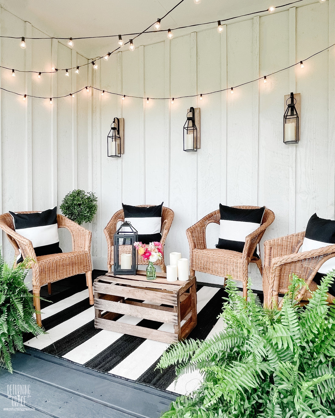 Spring Porch Refresh and Sources