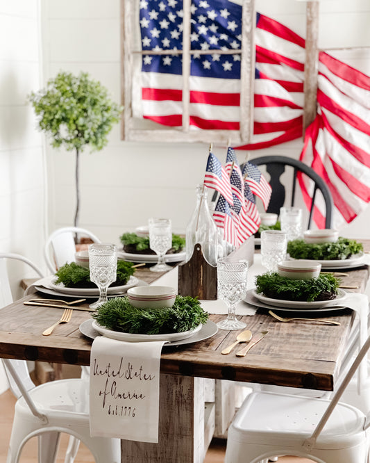 Patriotic Tablescape