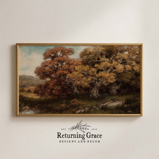 Fall Trees TV Art