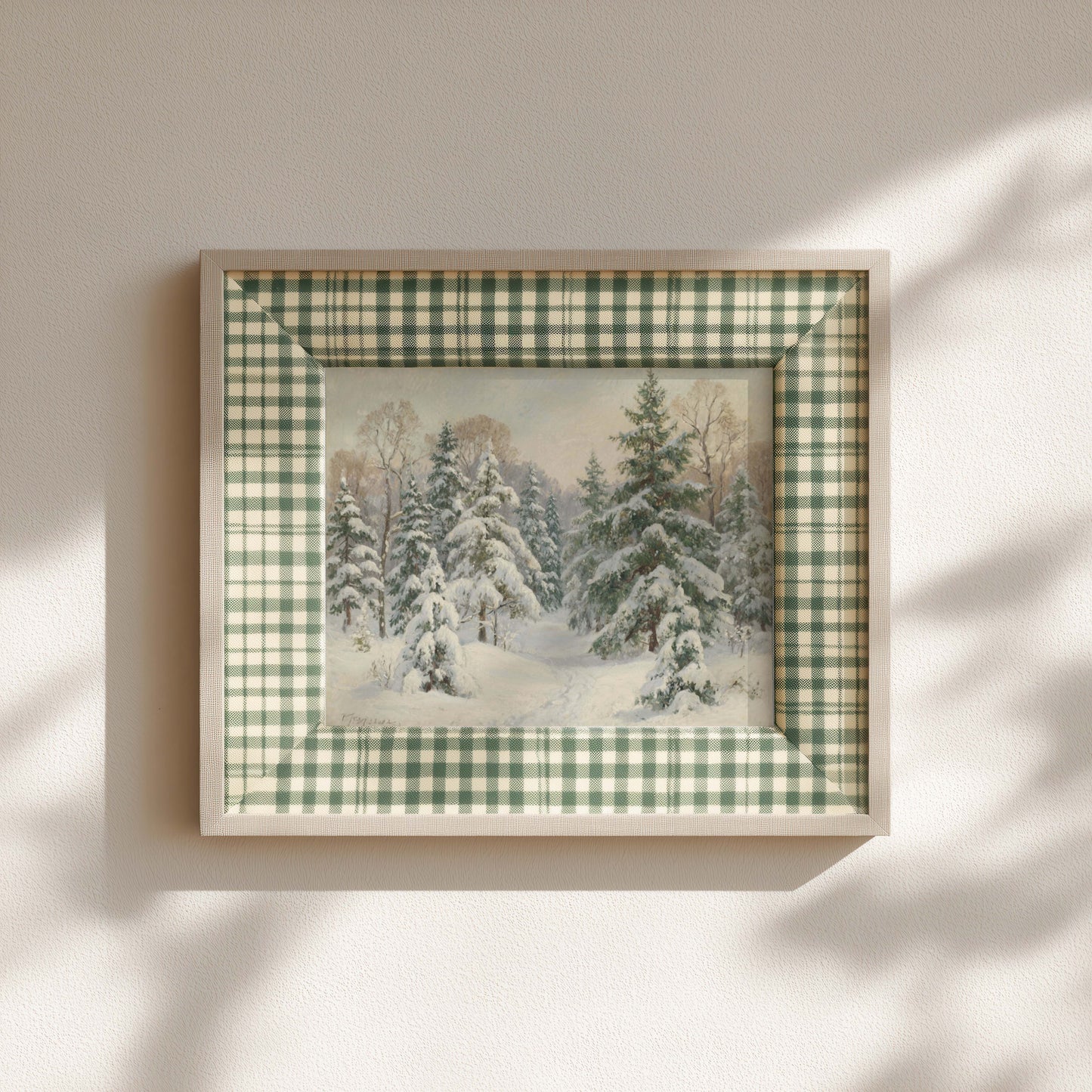 Forest in Winter Printable Art