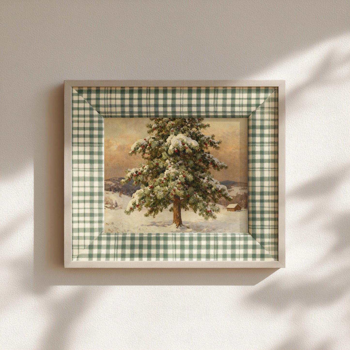 Holly In the Snow Printable Art