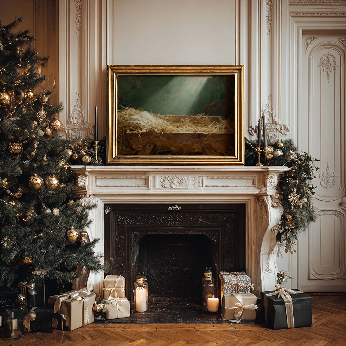 Manger Waiting Printable Art