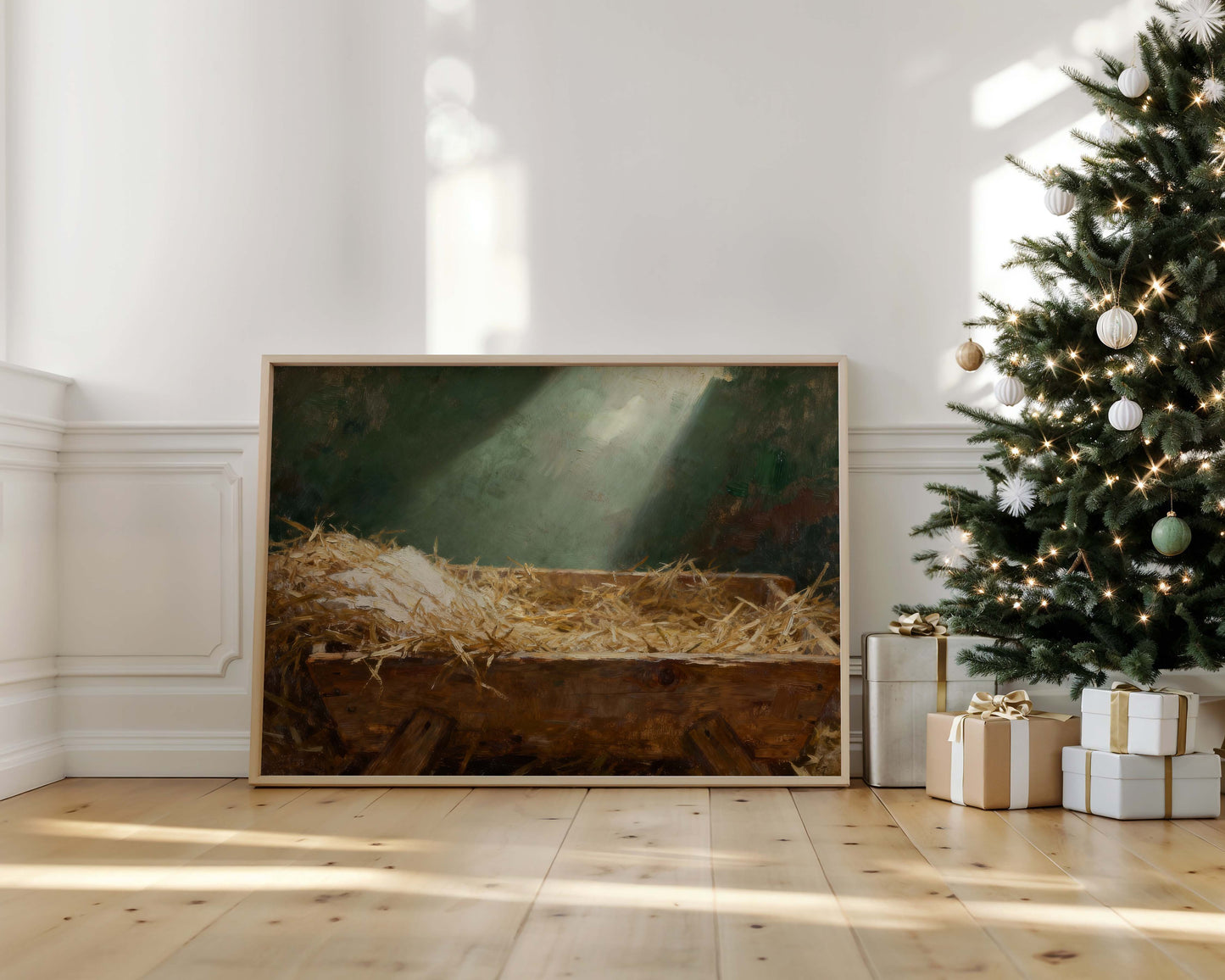 Manger Waiting Printable Art