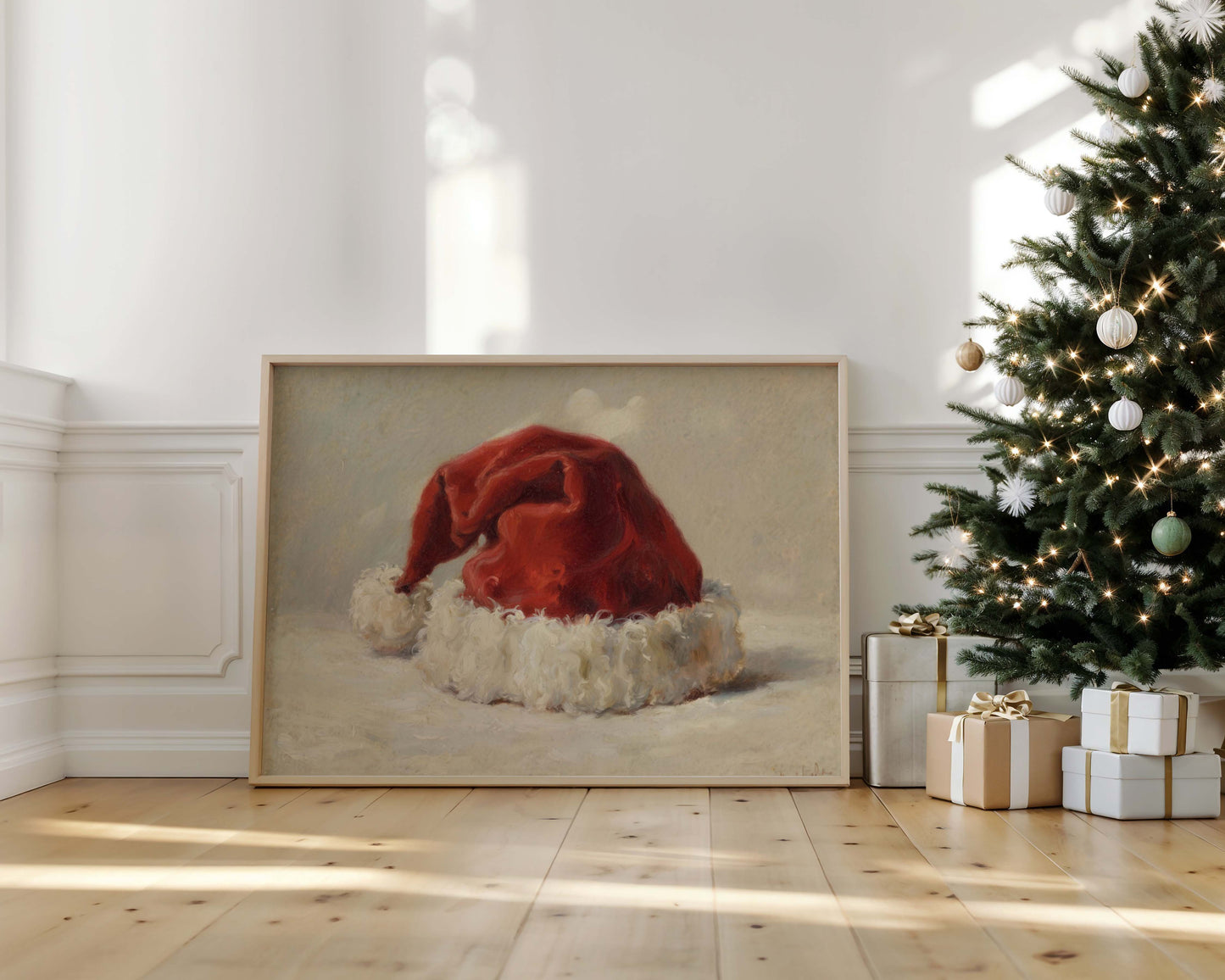 Santa Hat Printable Art