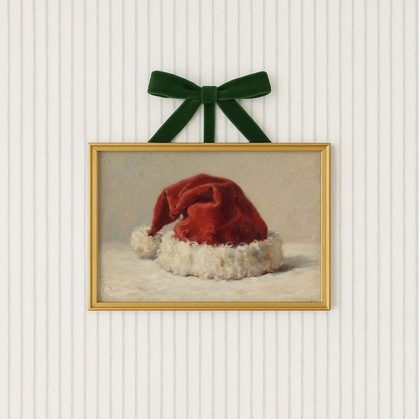 Santa Hat Printable Art