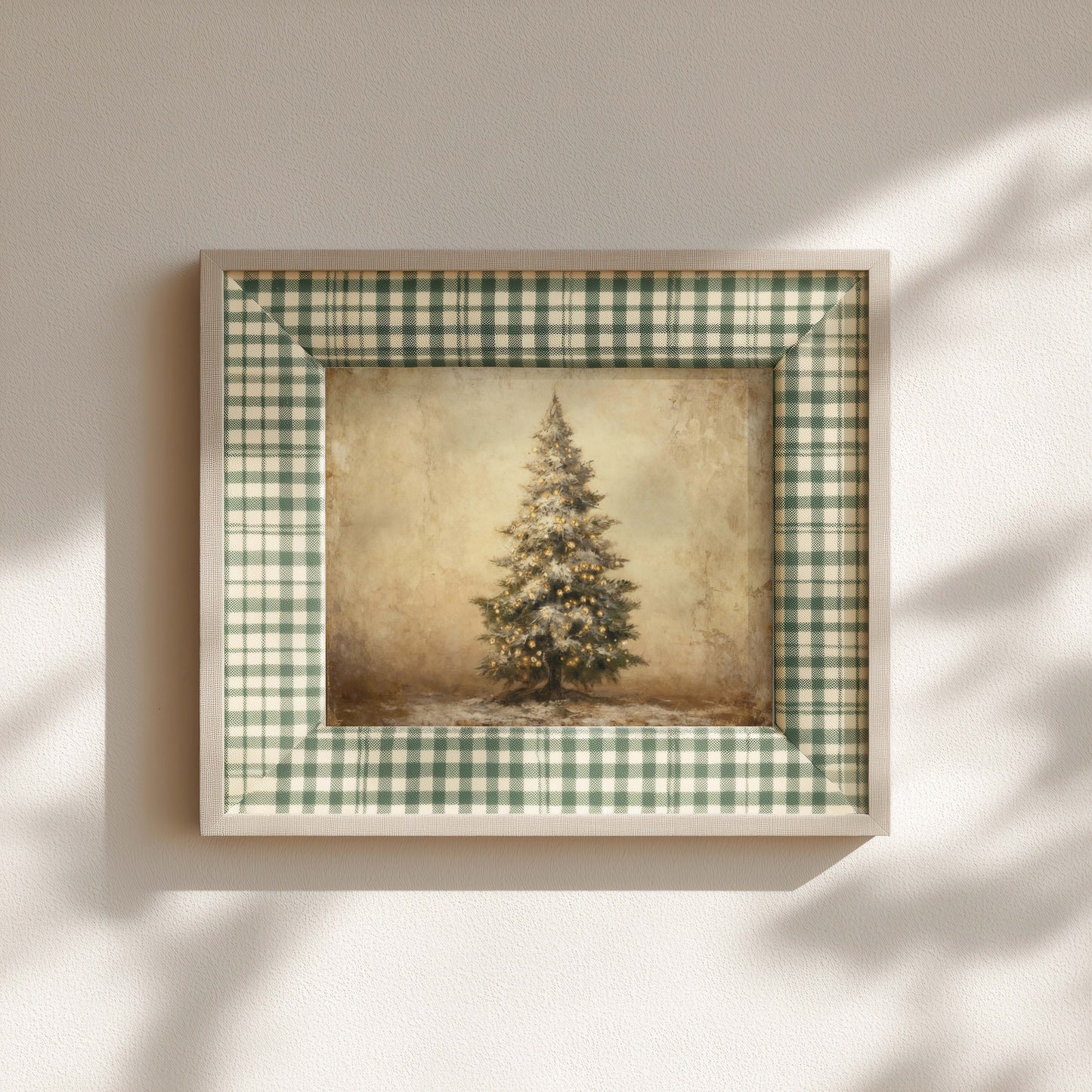 Single Christmas Tree Printable Art