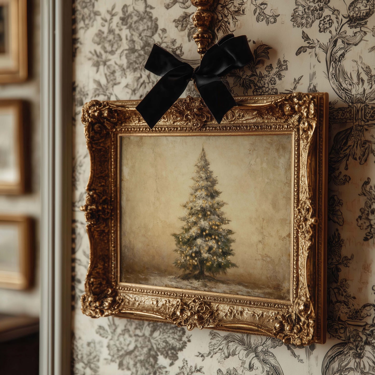 Single Christmas Tree Printable Art