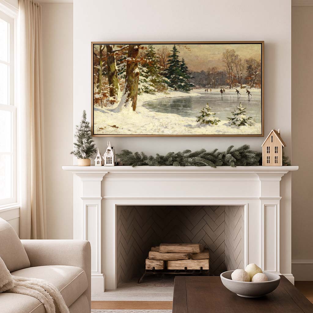 Sunday Skating TV Art