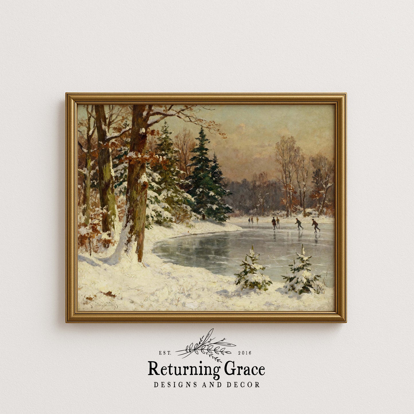 Sunday Skating Printable Art