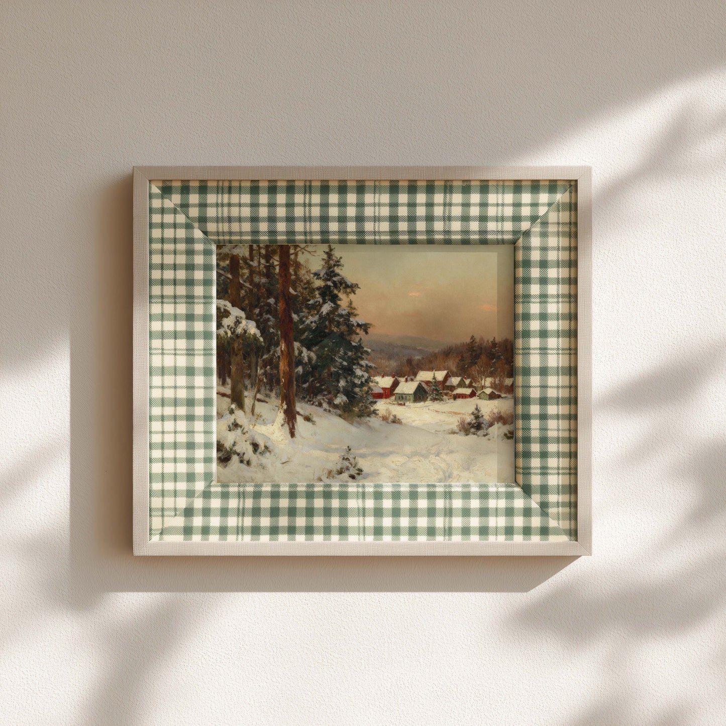 Village on the Mountain Printable Art