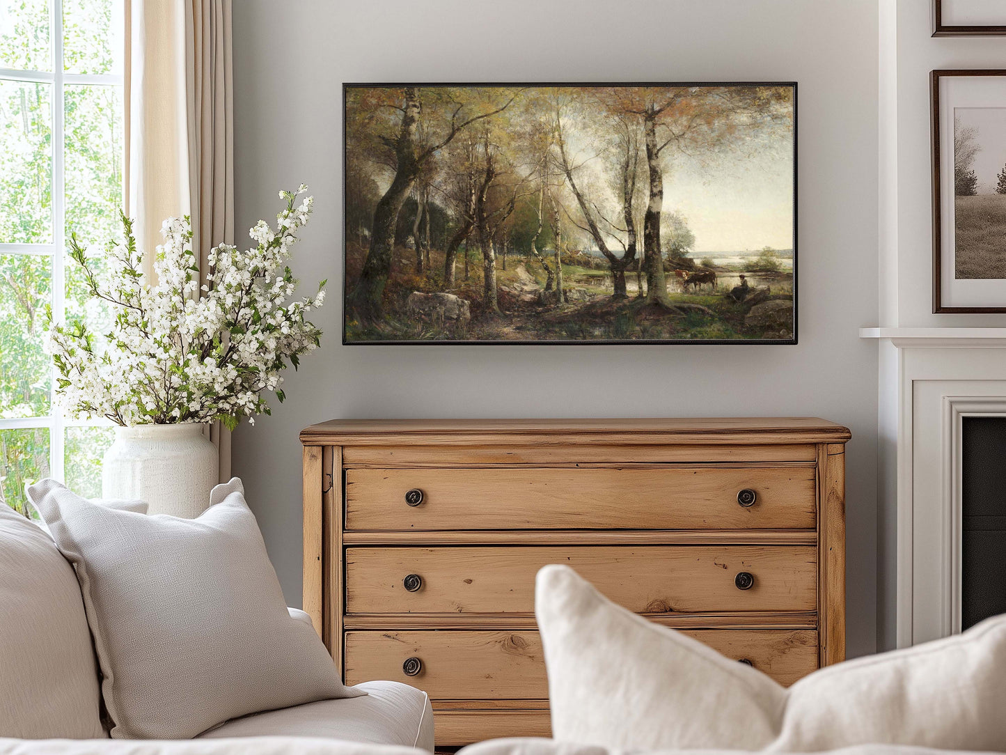 Waiting by the River Fall TV Art