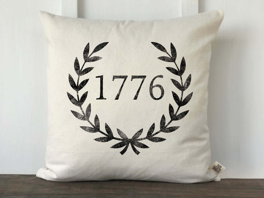 1776 Laurel Pillow Cover - Returning Grace Designs