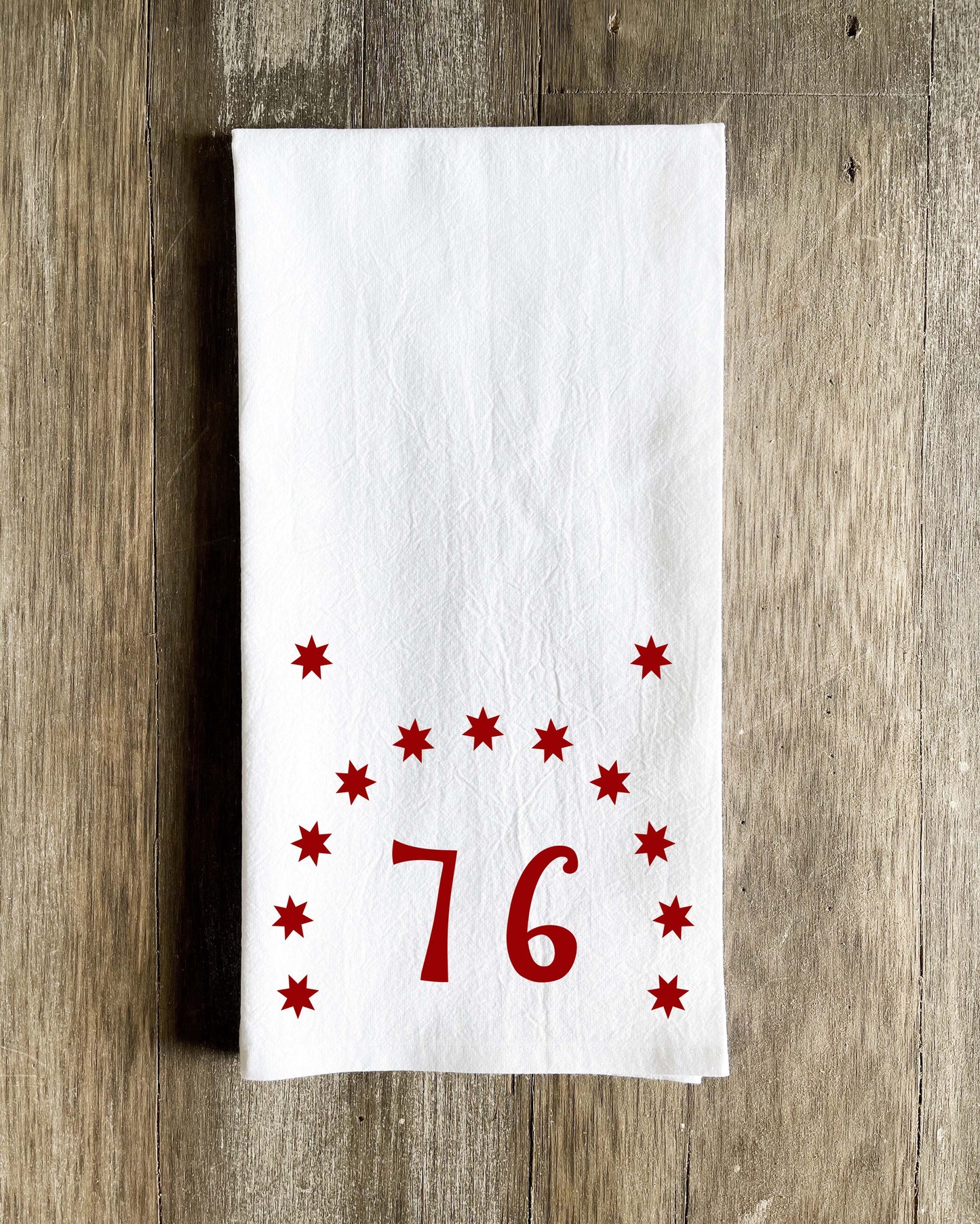Bennington Flag 76 Tea Towel