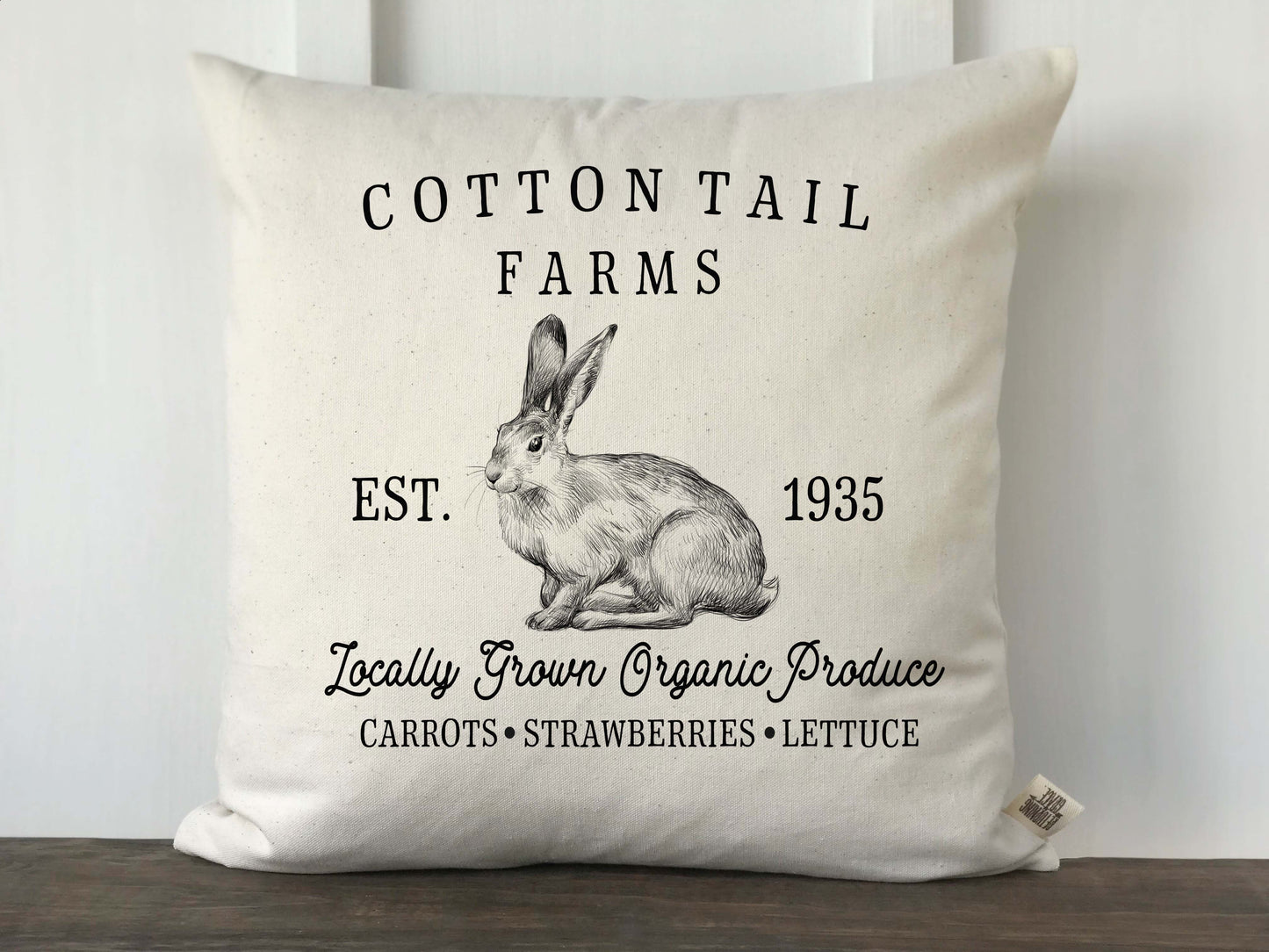 Cotton Tail Farms Pillow Cover - Returning Grace Designs