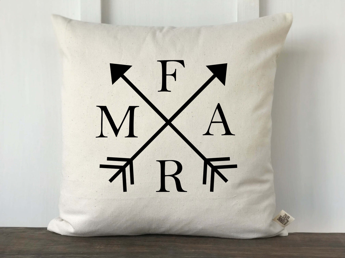 Farm Infinity Arrows Pillow Cover - Returning Grace Designs