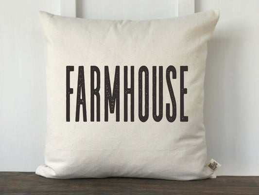 Farmhouse Block Pillow Cover - Returning Grace Designs