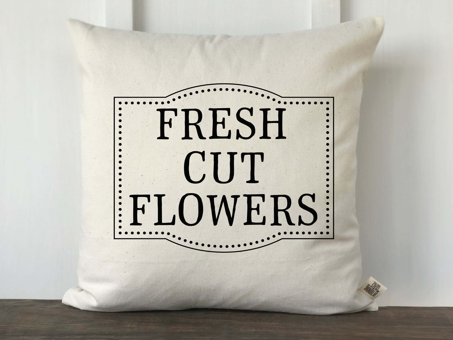 Fresh Cut Flowers Pillow Cover - Returning Grace Designs