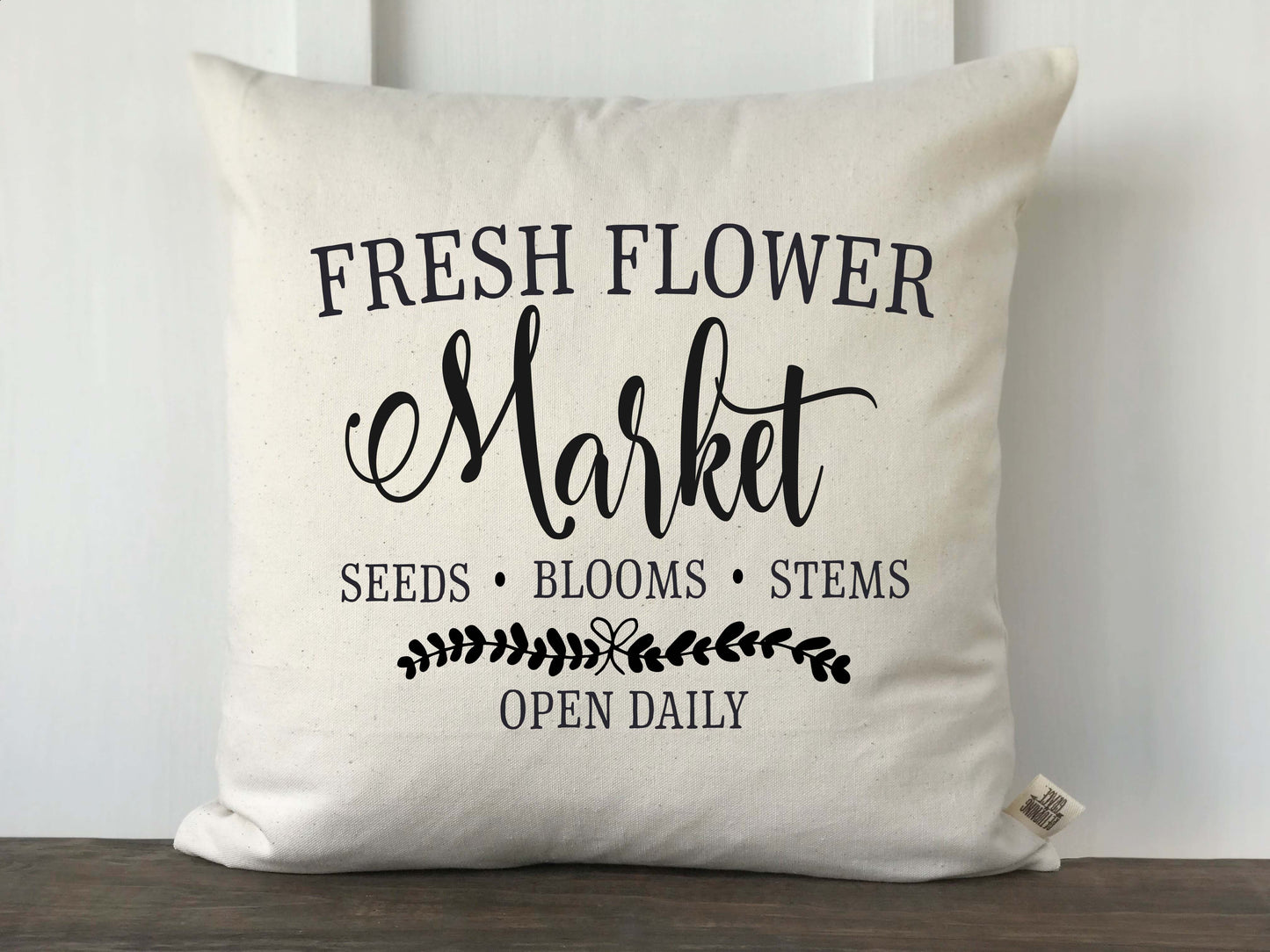 Fresh Flower Market Pillow Cover - Returning Grace Designs