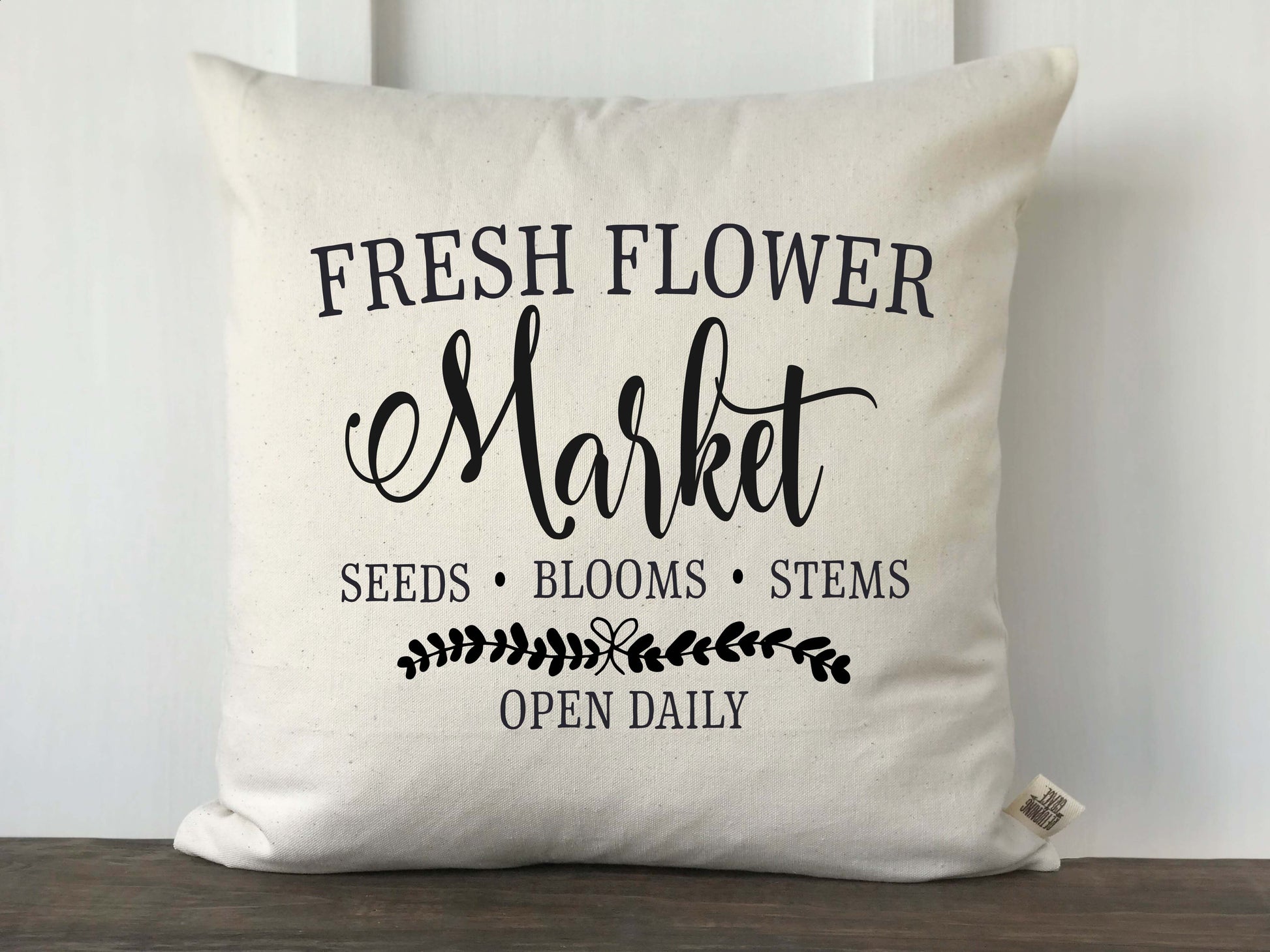 Fresh Flower Market Pillow Cover - Returning Grace Designs