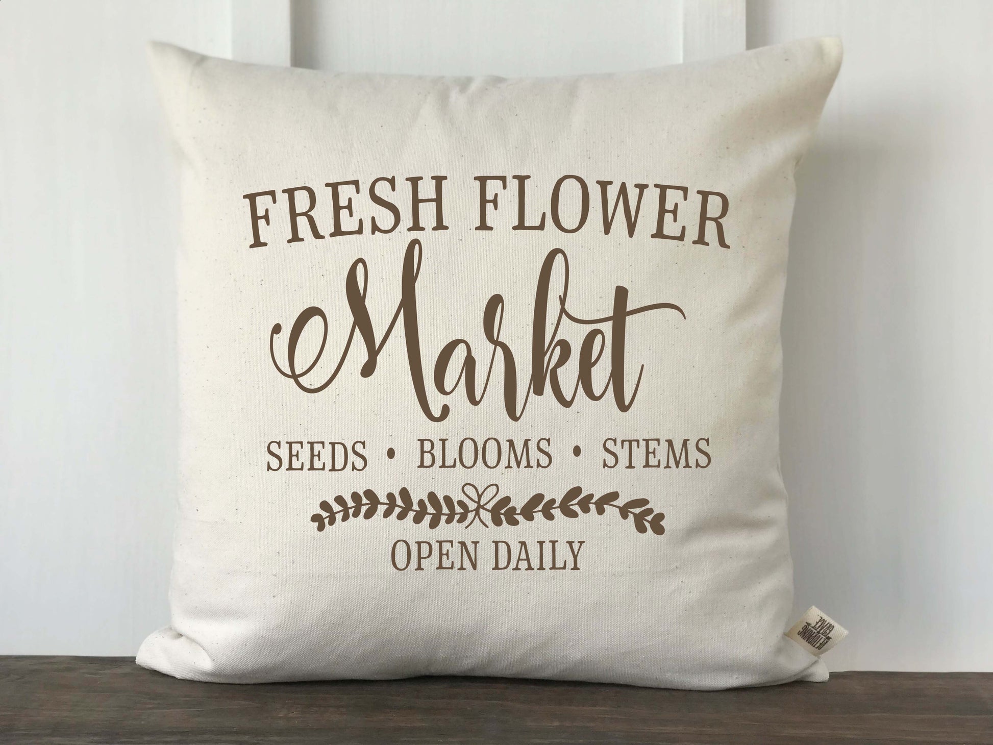 Fresh Flower Market Pillow Cover - Returning Grace Designs