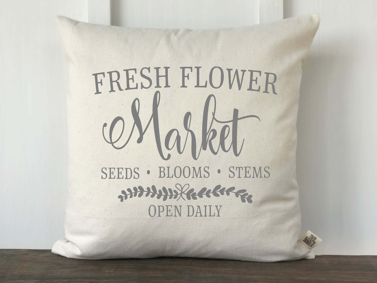 Fresh Flower Market Pillow Cover - Returning Grace Designs
