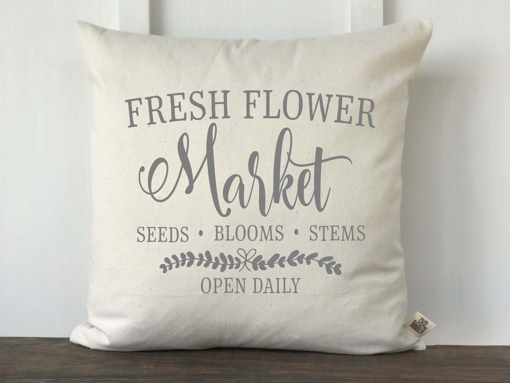 Fresh Flower Market Pillow Cover - Returning Grace Designs