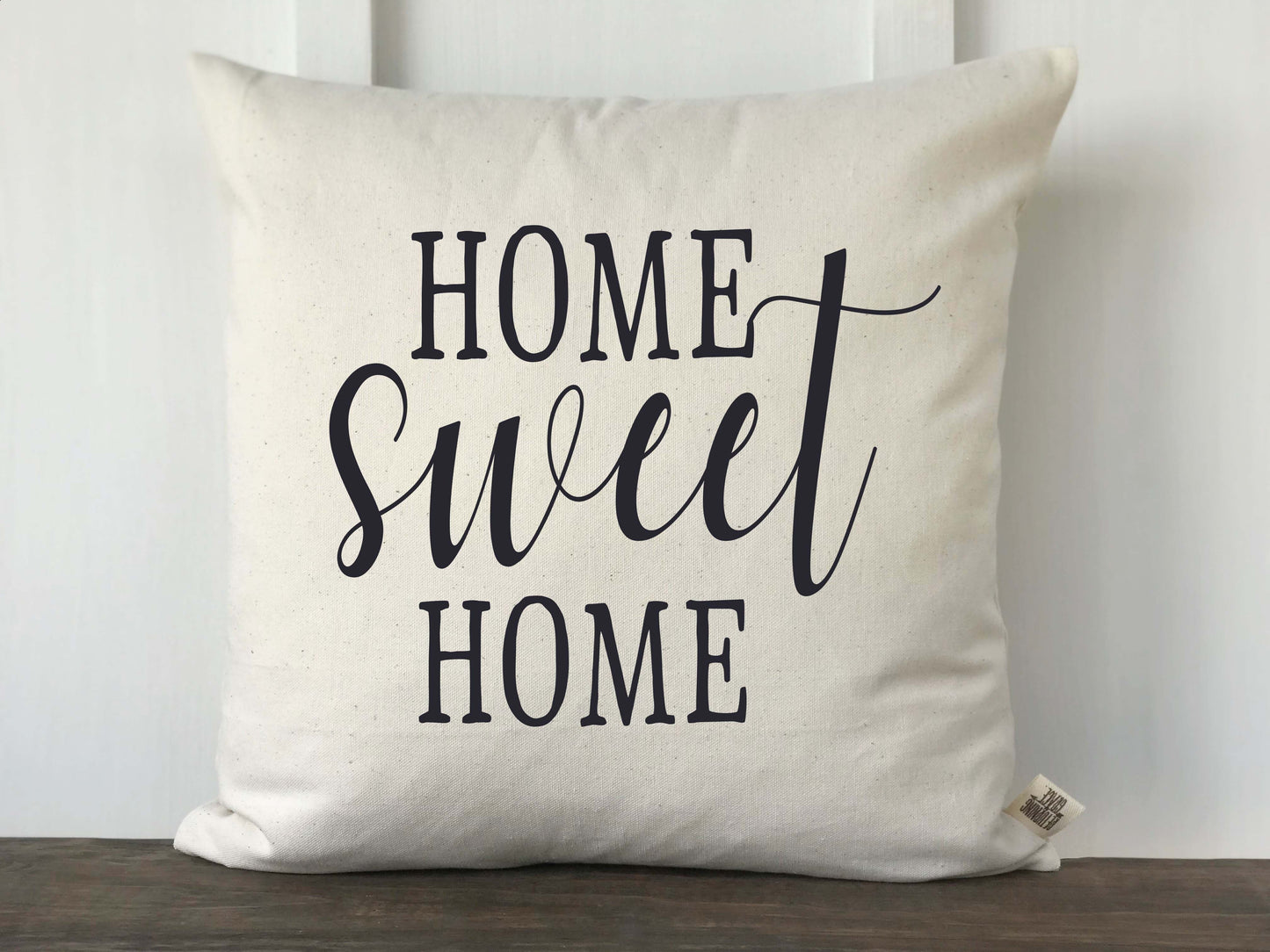Home Sweet Home Pillow Cover - Returning Grace Designs