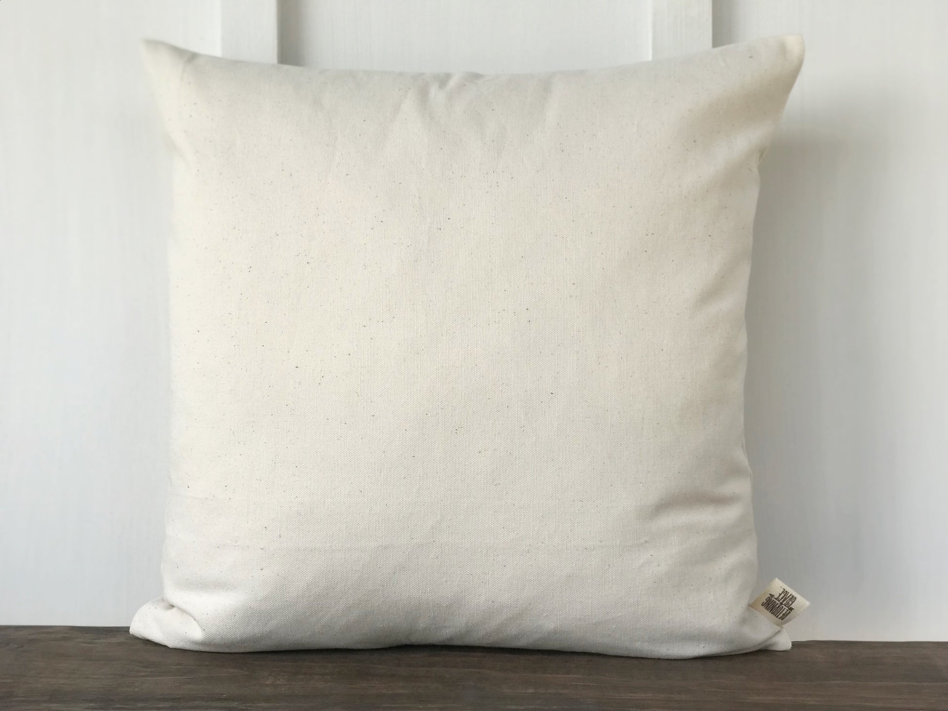 Solid Canvas Pillow Cover - Returning Grace Designs