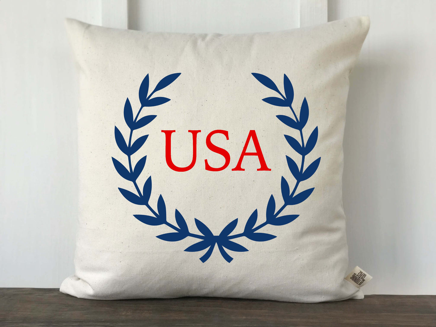 USA Laurel Pillow Cover