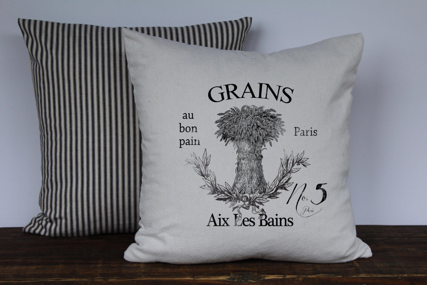 French Grains Pillow Cover - Returning Grace Designs